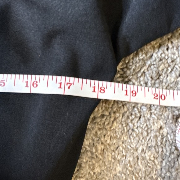 Women's Jumpsuit Black Short Sleeve With Belt Size L - Picture 3 of 5